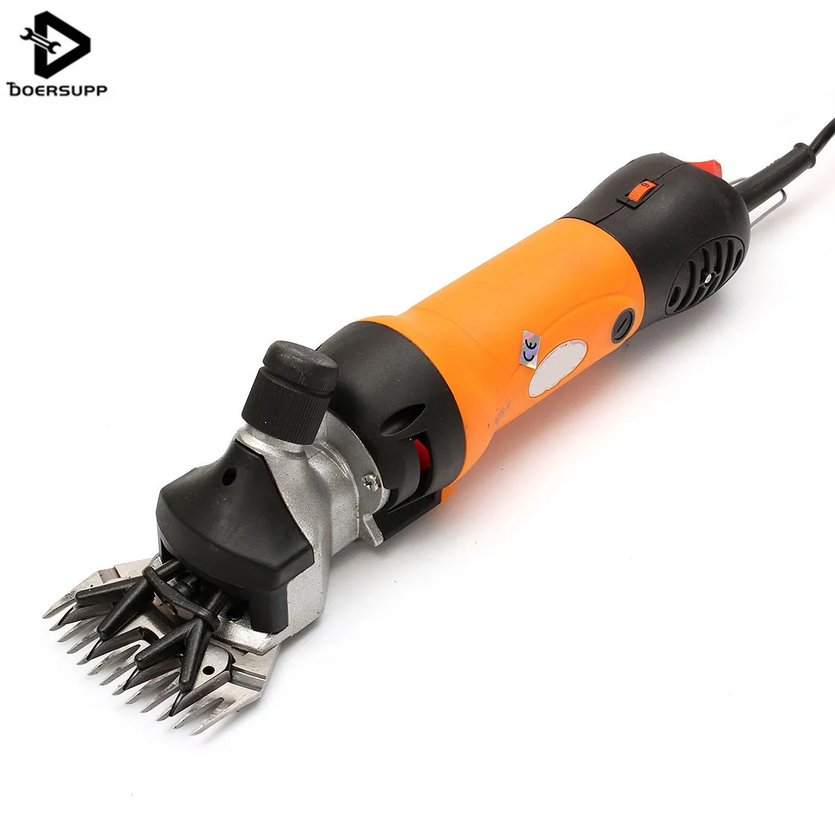 

Doersupp 690W AC 220V Sheep Goats Shears Adjustment Electric Pusher Electric Sheep Shearing Supplies Clipper