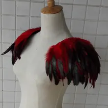 Ручной работы coque перо плеча погоны# FSP16006