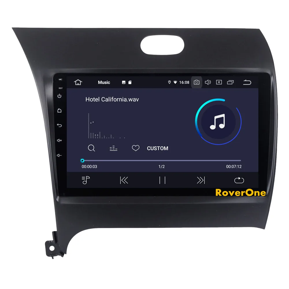 Excellent RoverOne For Kia Cerato K3 Forte 2013+ Android 9.0 Autoradio Car Multimedia Player Radio GPS Navigation Head Unit NO DVD 9