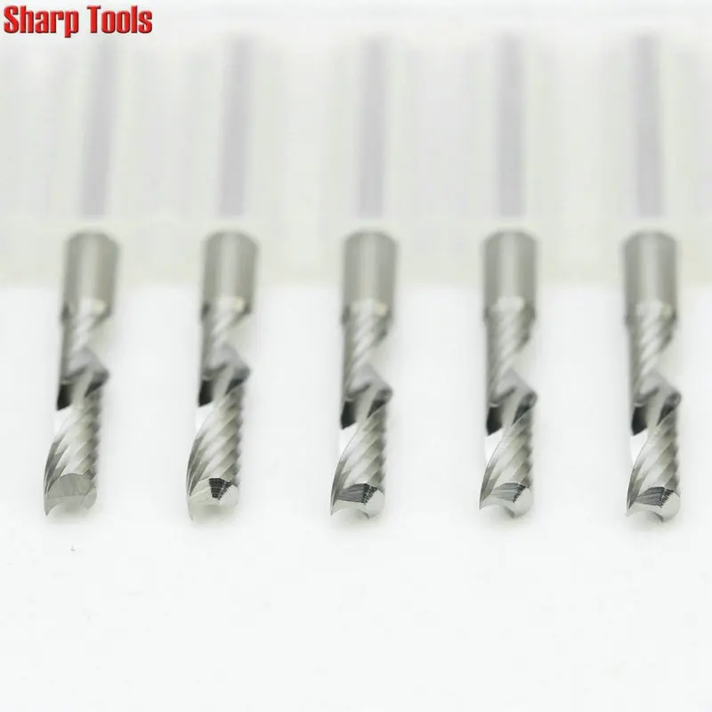 Single flute carbide milling cutters cnc router bits engraving cutting tool imported_1