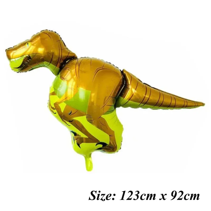 1 шт. гигантский динозавр воздушные шары из фольги воздушные шарики в виде животных для детей динозавр день рождения украшения воздушные шарики, детские игрушки гелий globals - Цвет: Dinosaur 3