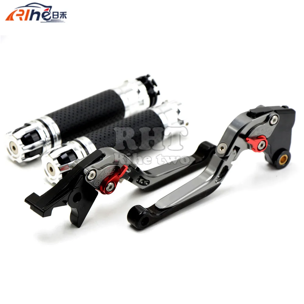 

Handlebar Motorcycle Handle Bar Grips Adjustable Clutch Brake Levers For KAWASAKI Z800/E version 2013 2014 2015 2016 Z800 Z 800