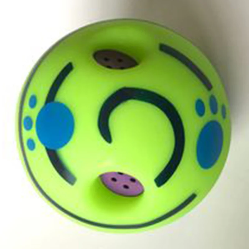 Wobble Wag Giggle Ball Dog Play Training Toys Hot No Harm With Funny Sound Pet