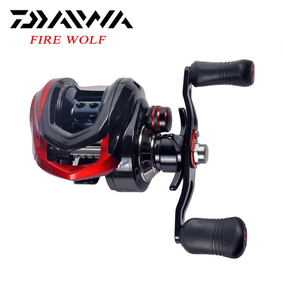 

DAIWA Baitcast fishing reel FIRE WOLF 6.2:1/7.0:1 6kg Power 5+1BB Preferred material Large capacity spool Ultra-light body