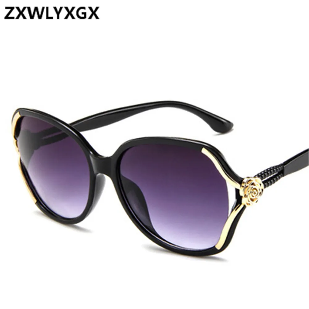 Classic Gradient Sunglasses Women Brand Designer Vintage Oversized Sun Glasses UV400 Oculos De Sol Feminino_voghion.com