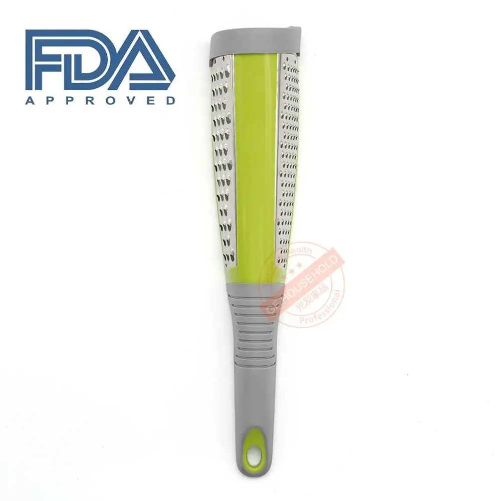 

Handheld Stainless Steel Blade Kitchen Tool Cheese Grater Lemon, Ginger, Parmesan, Garlic, Nutmeg, Carrot