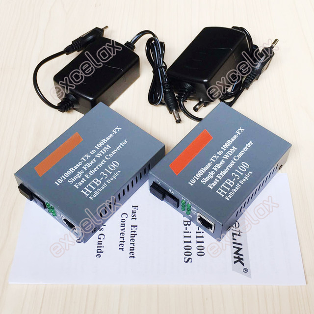 Fiber-Ethernet Media Converter HTB3100-AB-25KM (10)2