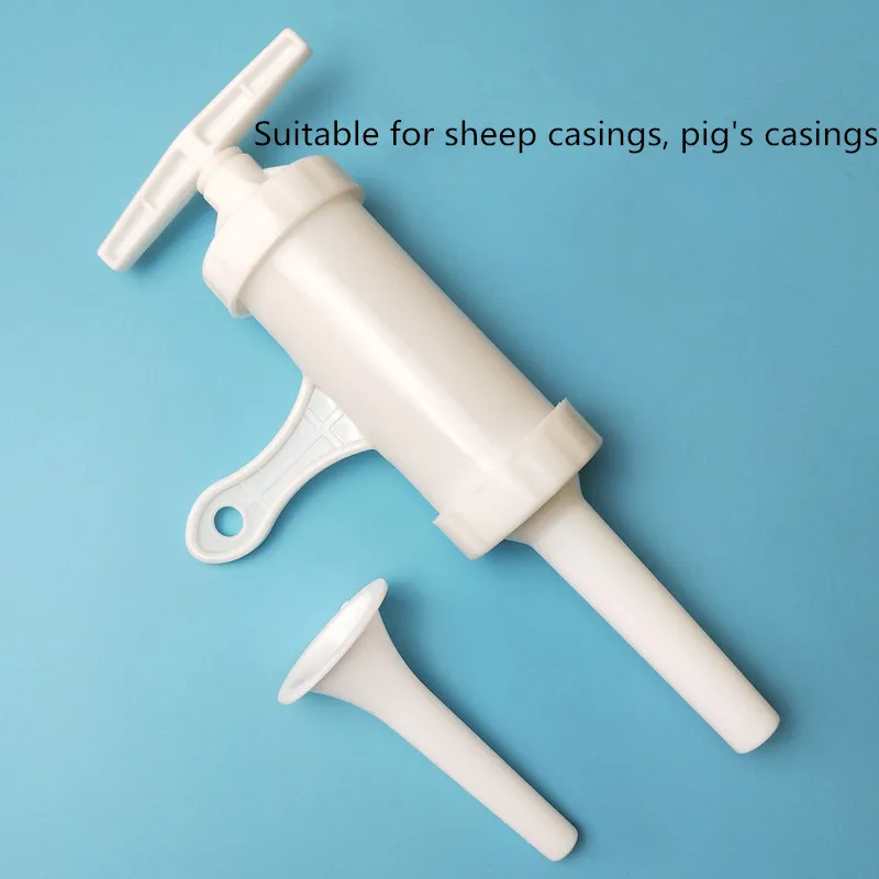 

Manual Sausage Meat Filler Food Grade for Sausage Meat Stuffer Filler Hand Operat Sausage Machines Food Maker Funnel Nozzle Set