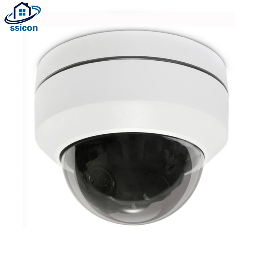 

SSICON 2.5 Inch 4MP Mini IP PTZ Camera Dome Waterproof Metal 2.8-12mm 4X Zoom Motorized Lens POE Network Security Outdoor Camera
