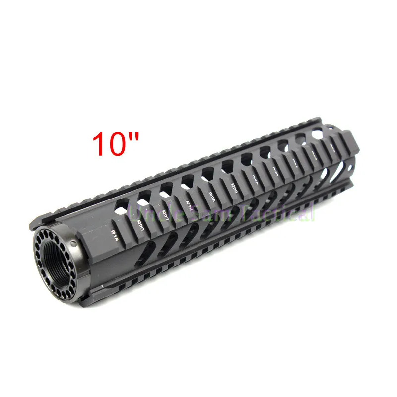 Тактический AR. 223/5. 56 4,7, 10,12, 15 дюймов поплавок Quad Rail сверхмощный Handguard Система Охота AR-15 M16 M4 Handguard - Цвет: 10inch