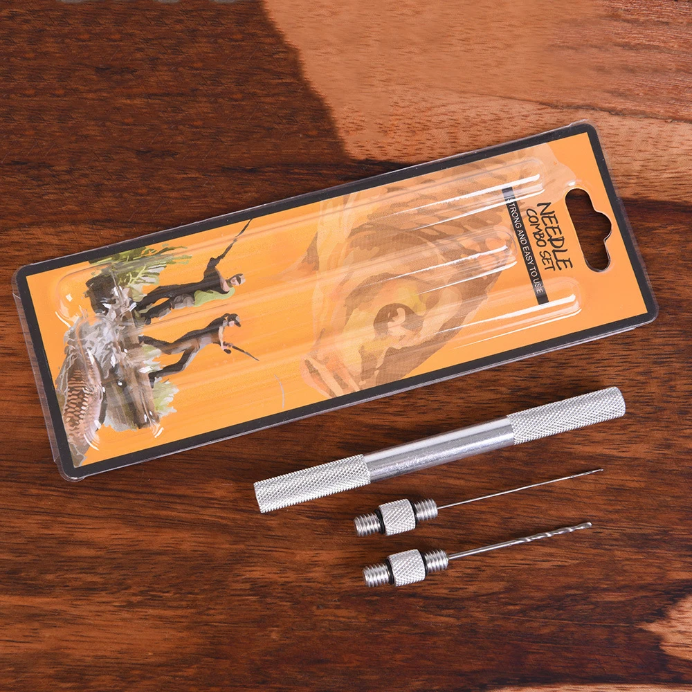 

New Arrival Fishing Tools Stainless Steel 3 in 1 Combo Set Carp Fishing Rigging Bait Needle Fish Drill Tackle Tool A114