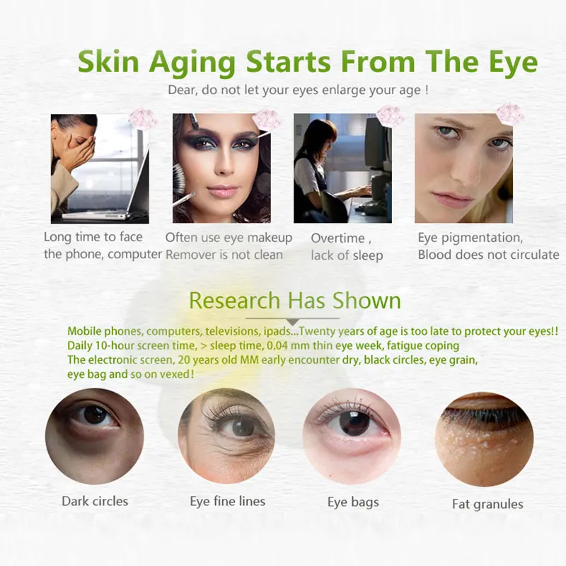 Anti Puffines Black Dark Circle Remover Anti Aging Ageless Eye Cream Advanced Repair Eye Cream Moisturizing 2
