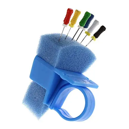 triangular endo ring for endodontic file with two size of ring