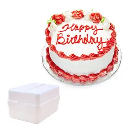 День рождения подарок-сюрприз Box Салфетка для банкнот сюрприз деньги Tissue Box Торт рождения выпечки тянуть деньги украшения Box