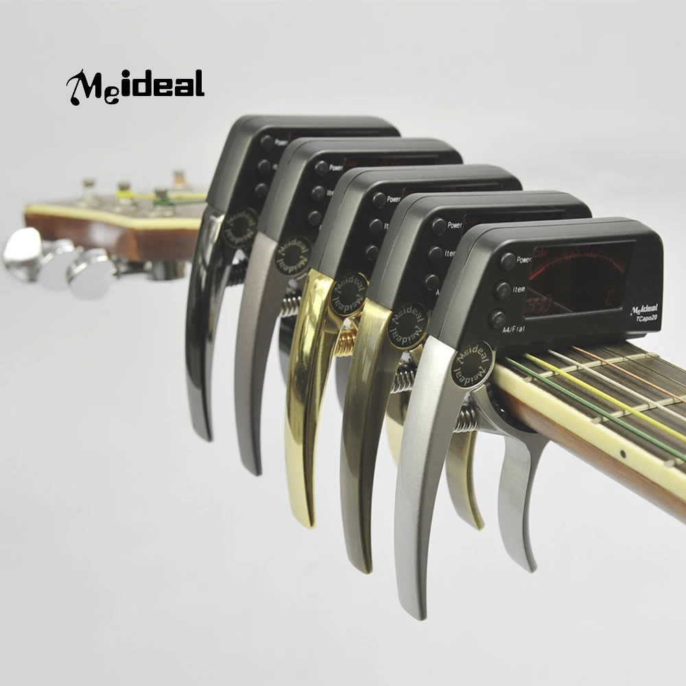 High Quality Alloy Material TCapo20 Quick Change Key Capo Tuner For Acoustic Electric Guitar