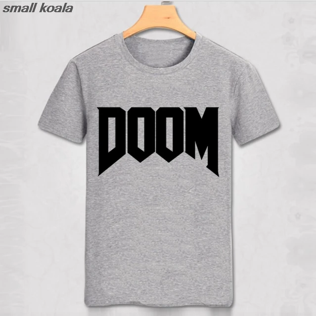 Us 867 27 Offsummer New Brand Fashion Doom T Shirt All Time Great Video Game Unoffical In Mens 100 Cotton Man T Shirt In T Shirts From Mens - roblox doom shirt