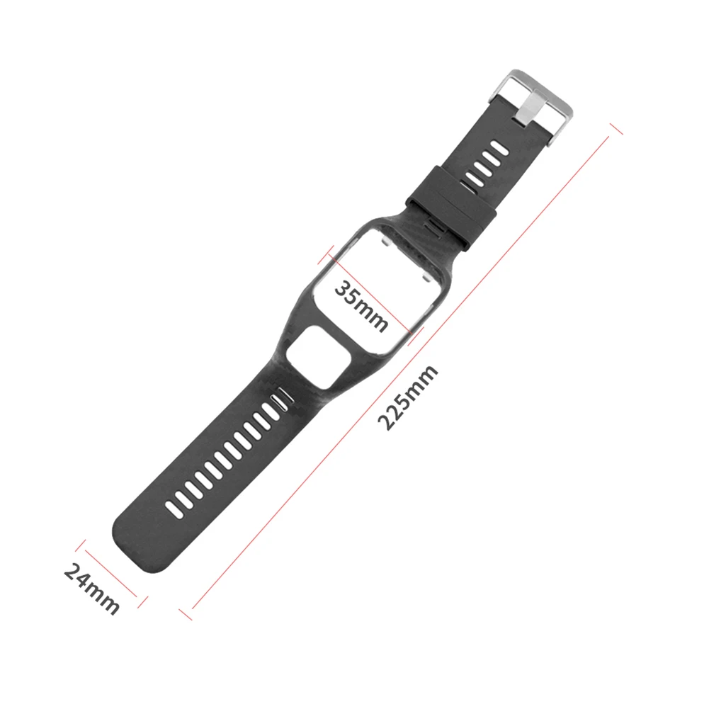 Мягкий силиконовый сменный ремешок браслет с различными цветами для Tomtom Runner 2 3 умные часы