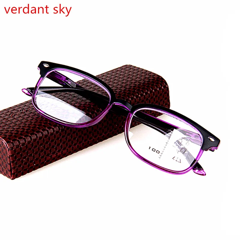 

2018 Multifocal Progressive Reading Glasses Women Men Optical Hyperopia Presbyopia Eyeglasses Diopter Near Far 1.0 1.5 2.0 2.5 3
