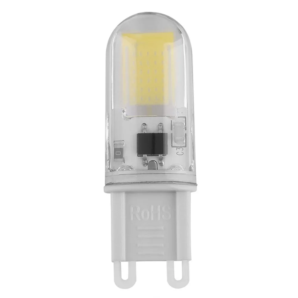 Мини диммируемая и декоративная G9 COB 9 Вт AC100 120V светодиодный светильник ультра