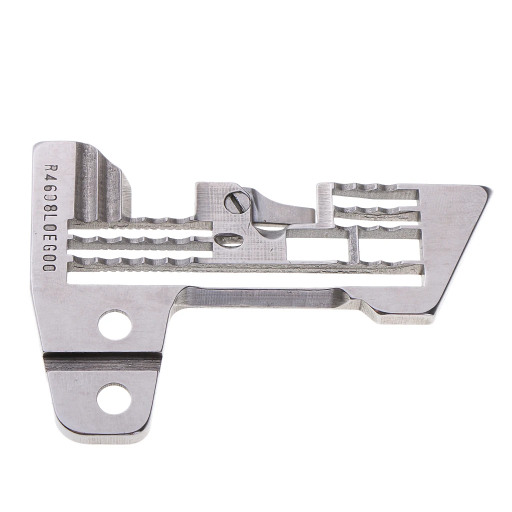 Steel R4608-LOE-GOO Needle Throat Plate For JUKI MO-3316E-DE6-40H Overlock Sewing Machine Parts Attachments