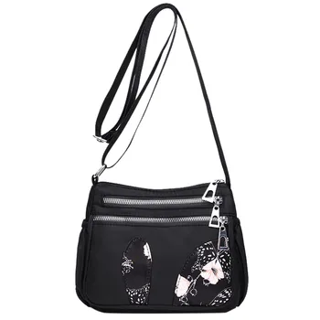 

New Women 2019 Ethnic Print Shoulder Bag Fashion Travel Bag Casual Messenger Bag Famous Brand Borsa a tracolla da donna#30