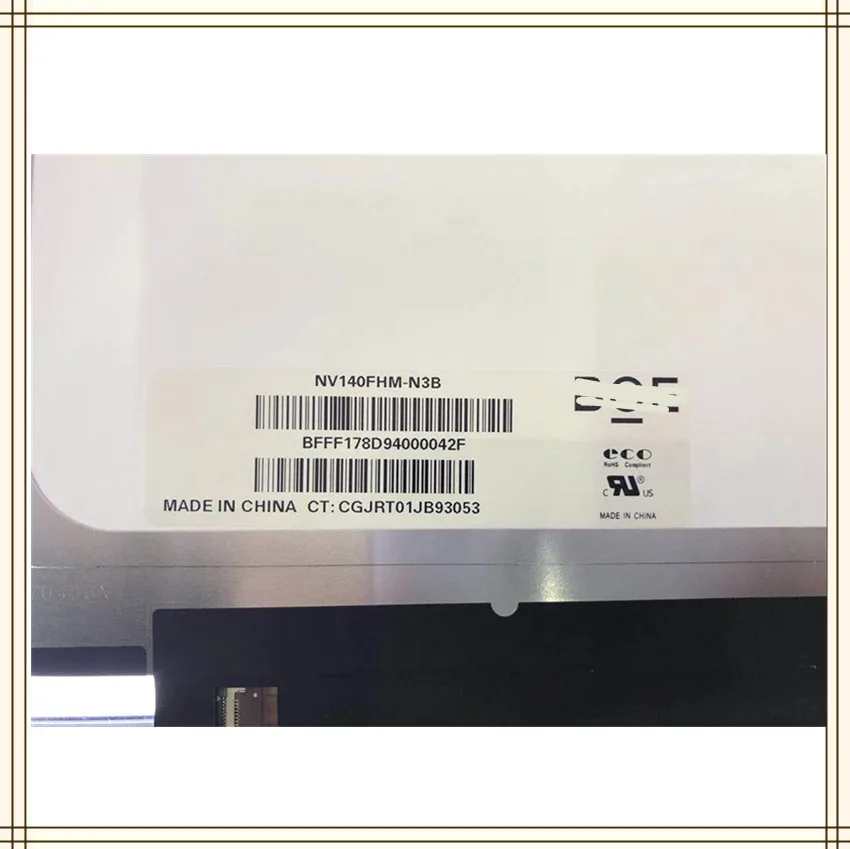 14," FHD 1920X1080 30pin Глянцевая Замена ips экран NV140FHM-N3B светодиодный экран с ЖК матрицей для ноутбука
