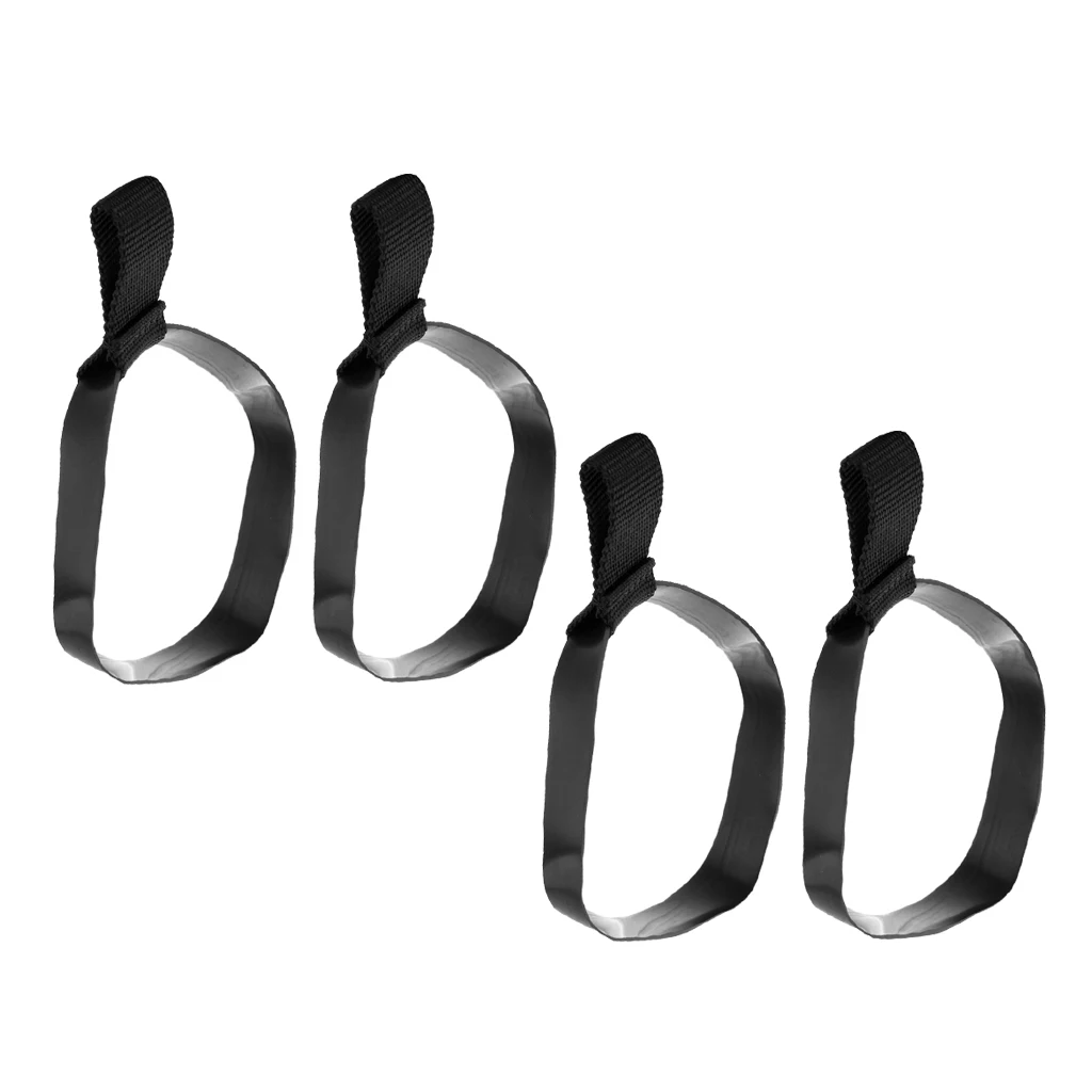 4Pcs Rubber Technical Underwater Scuba Diving Diver 12L Stage Tank Bottle Hose Retainer Grip Band Replacement Accessories