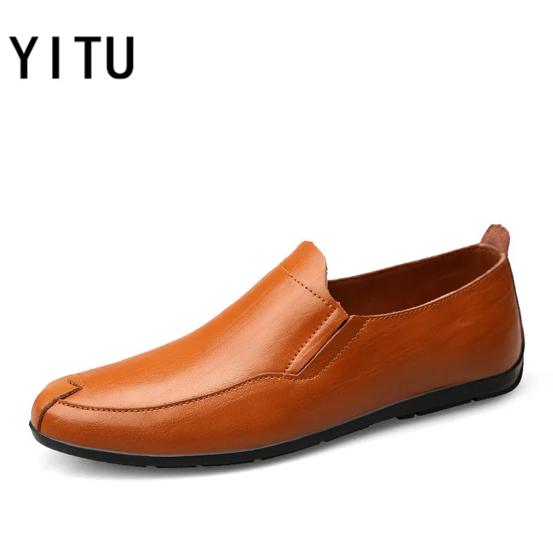 YITU уличная Удобная прогулочная обувь мужские и женские дышащие легкие кроссовки из натуральной кожи мягкая противоскользящая спортивная обувь
