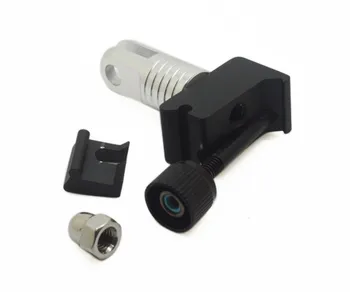 

Orbmart Aluminum Alloy Super Mini 20mm Rail Mount For GoPro Hero 4 3 2 Xiaomi Yi SJCAM SJ4000 SJ6000 SJ7000 Sport Action Camera