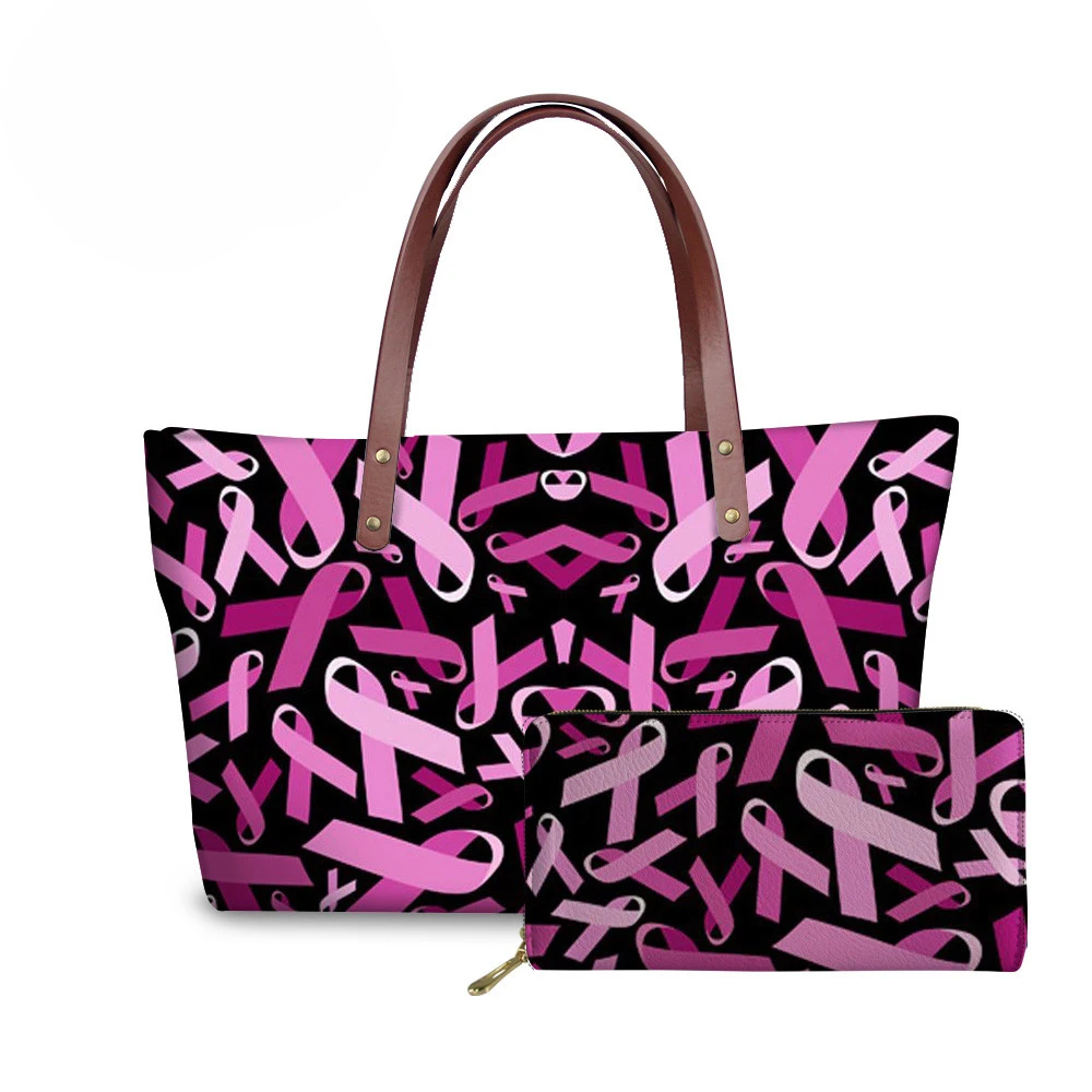 Бесшумные дизайнерские модные сумки для женщин, раковые груди, с принтом, с верхней ручкой, женские вместительные сумки, женские сумки, женский кошелек