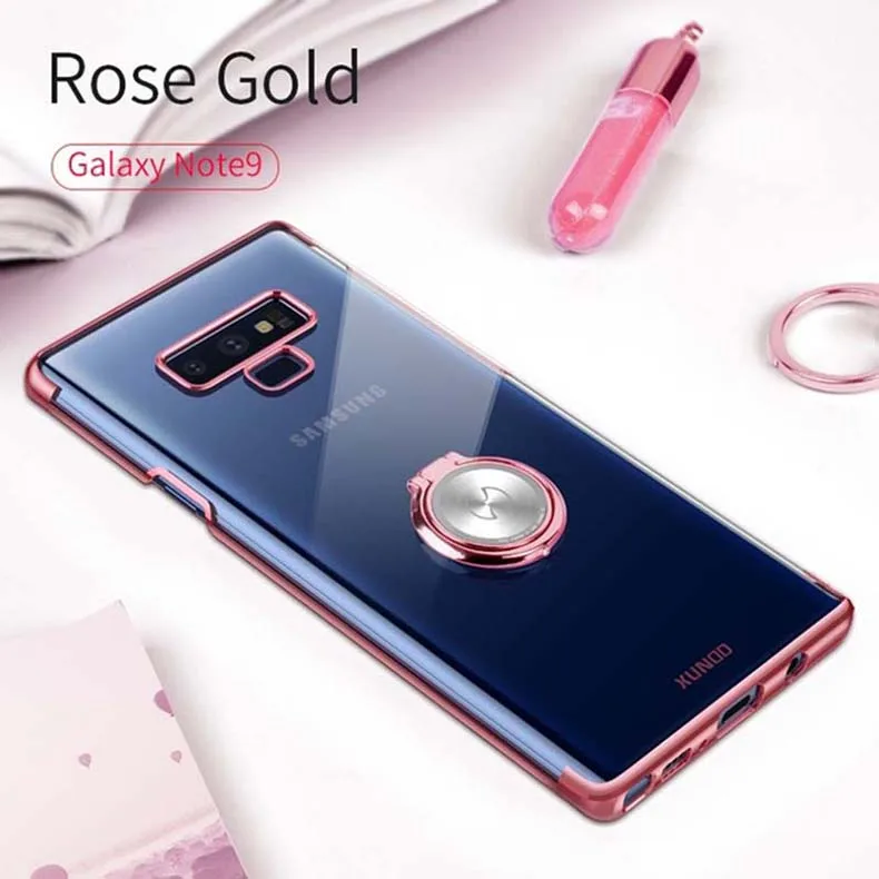 XUNDD-Nieuwe-Aankomst-dunne-telefoon-geval-voor-Samsung-Note-9-Electroplated-telefoon-cover-met-magnetische-ring.jpg_640x640 (1) 