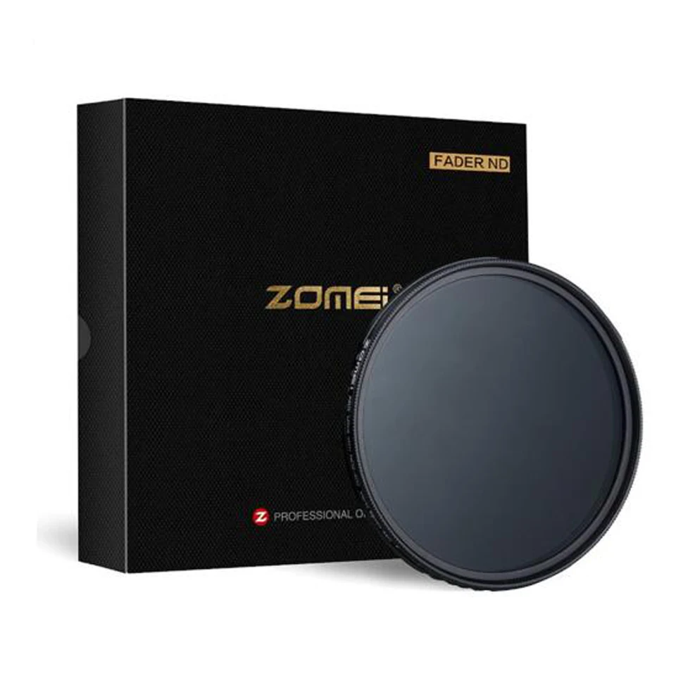 

Zomei ABS Ultra Slim ND Adjustable Filter Variable ND2-400 Neutral Density Filter for DSLR Lens - 49/52/58/67/72/77/82mm