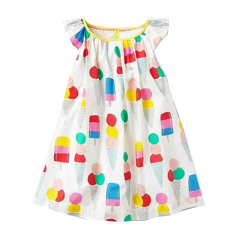 Girls Dress Unicorn Party Kids Dresses for Girls Princess Costumes 2018 Brand Children Beach Dress Baby Summer Clothes Vestidos