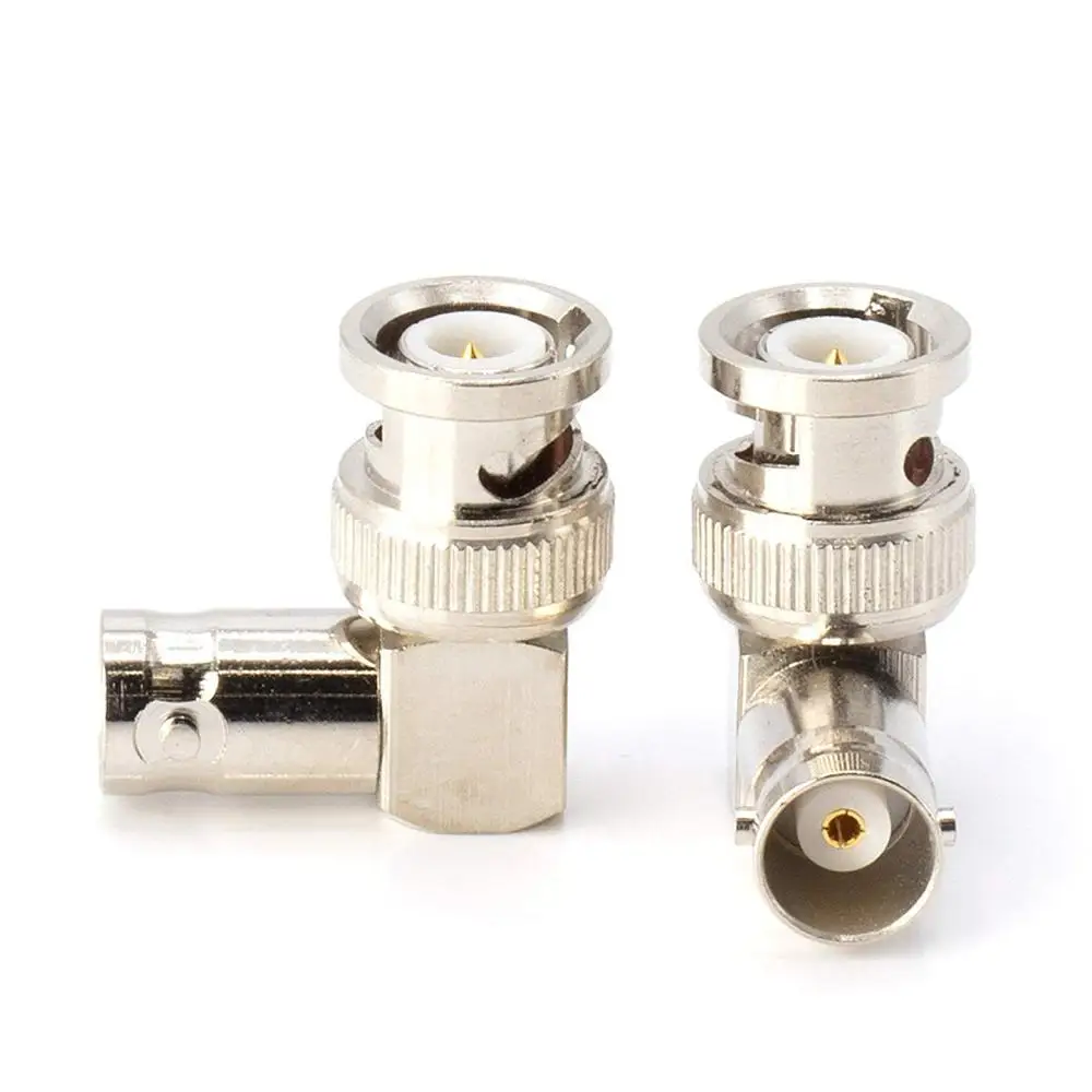 

10~100pcs Right Angle BNC Connector | BNC Elbow Male Female Adapter / 90 Degree Coaxial Connector