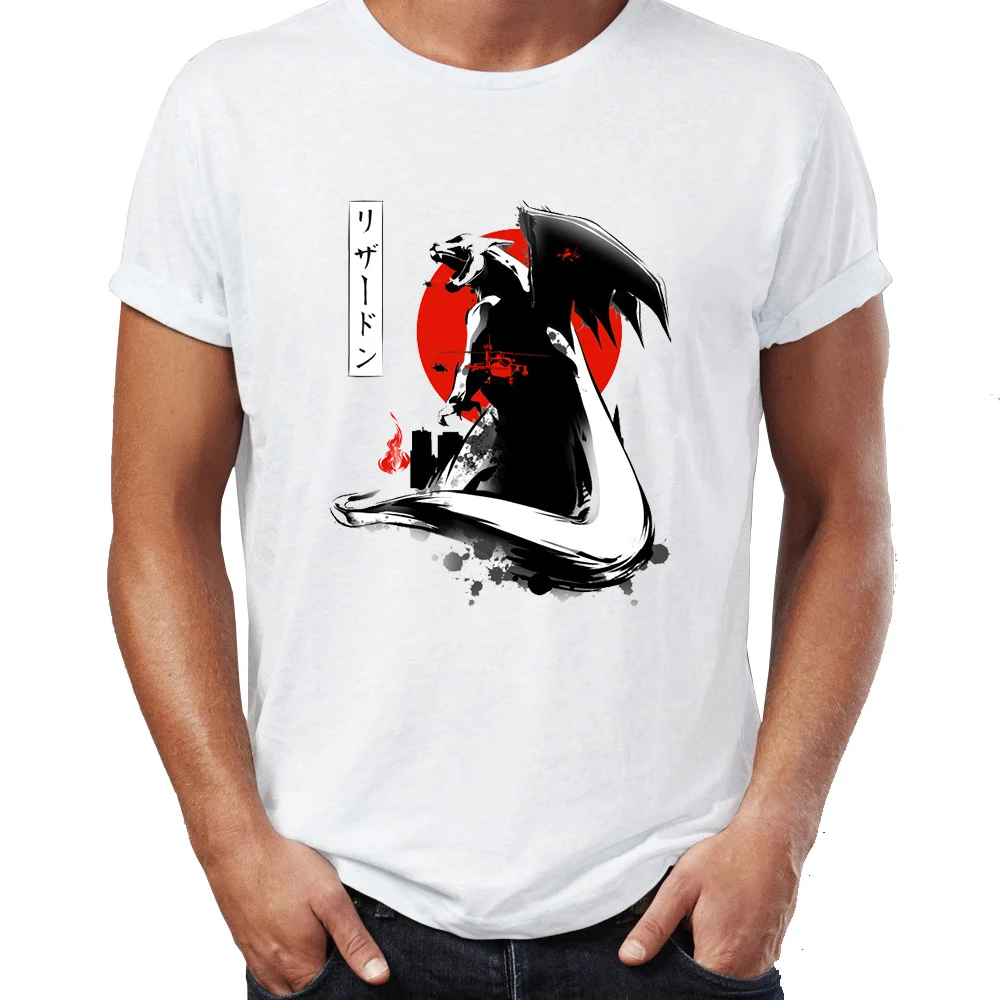 

Men's T Shirt Charizard Kaju Under the Sun Pokemon Badass Tee