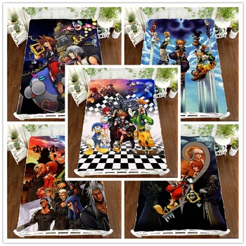 

Anime Manga Kingdom Hearts Bed Sheet 150*200cm Bedsheet