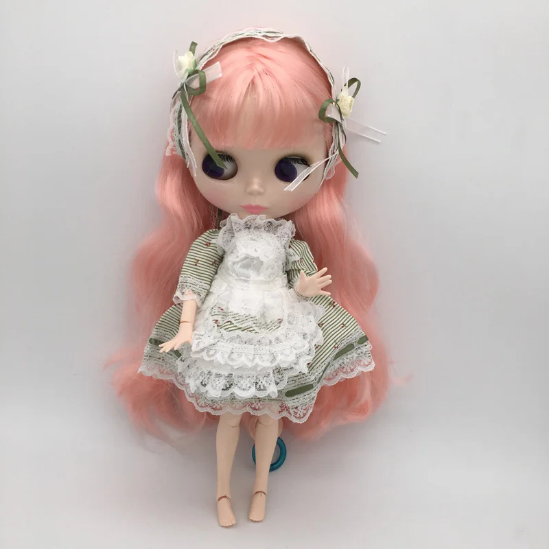 Специальная цена BJD шарнир S1-8 DIY Обнаженная кукла Blyth подарок на день рождения для девочки 4 цвета большие глаза куклы с красивыми волосами милая игрушка