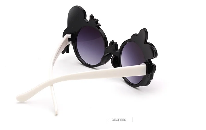 Новые детские солнцезащитные очки мультфильм форма лягушки для маленьких девочек и маленьких мальчиков подарок оптом toad солнцезащитные очки UV400 - Цвет линз: black