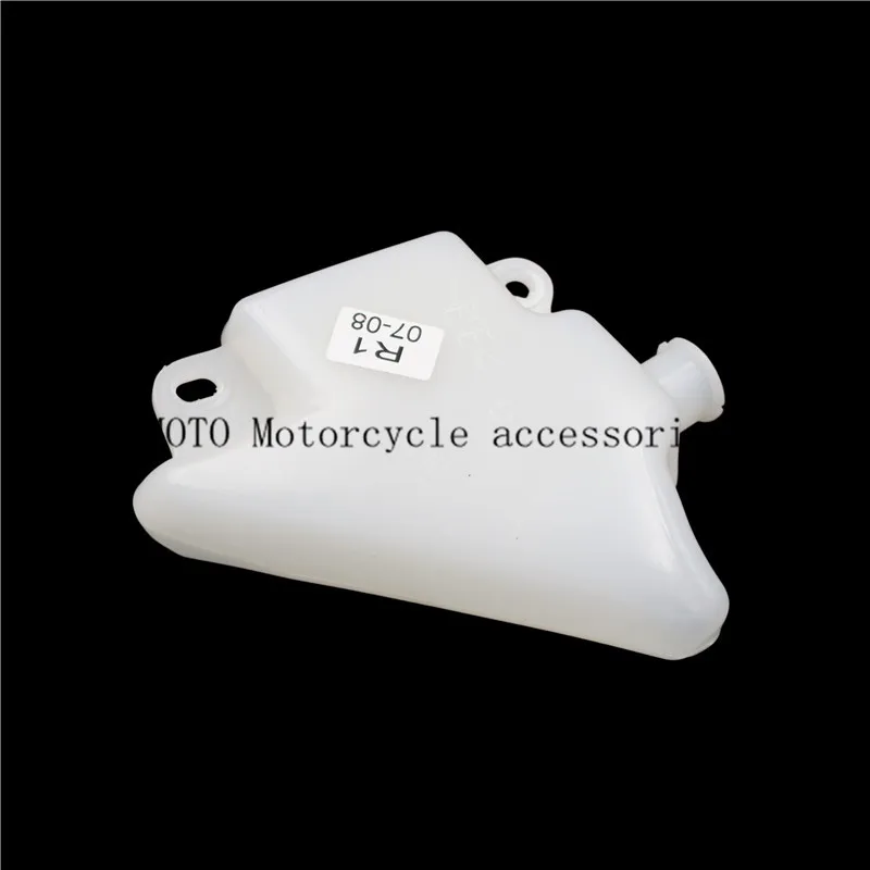 

Motorcycle After Market Water Coolant Over Flow Bottle Overflow Reservoir Tank For YZF R1 2007 2008 YZF-R1 Radiator Tank