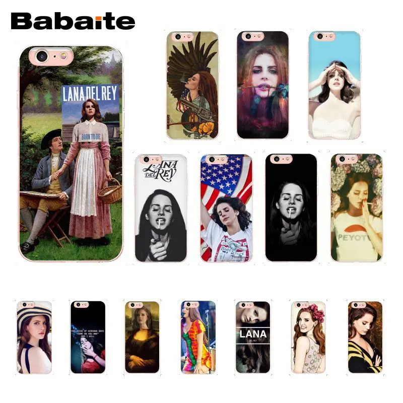 

Babaite Sexy singer model Lana Del Rey Mona Lisa Phone Case for iphone 11 Pro 11Pro Max 8 7 6 6S Plus X XS MAX 5 5S SE XR