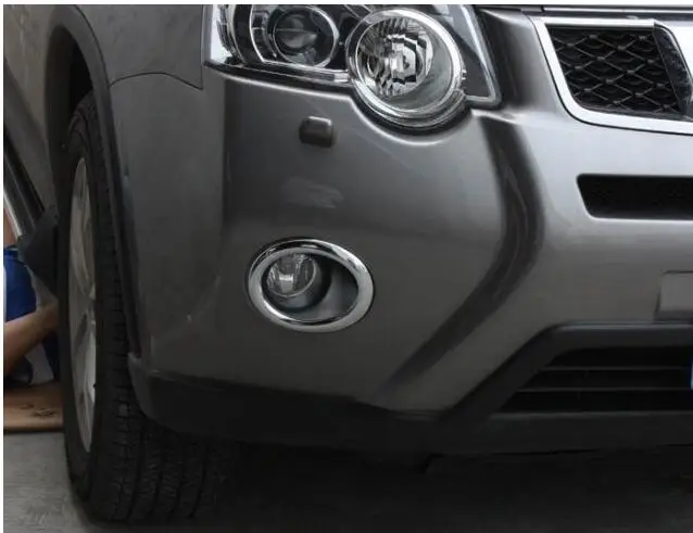 

ABS Chrome Front Fog Light Cover Lamp Cover For X-Trail X Trail T31 2012 2013
