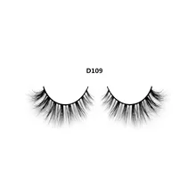 Норковые ресницы 3D норковые ресницы натуральные накладные ресницы 1 пара ручной Поддельные Наращивание ресниц для Красота макияж D109