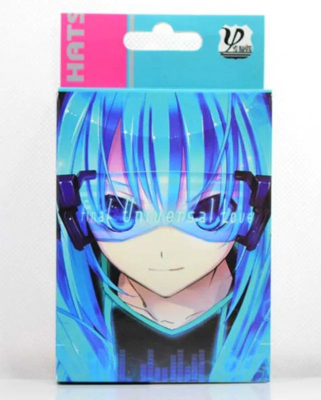 54pcs set Hatsune Miku Anime Poker toys Free Shipping
