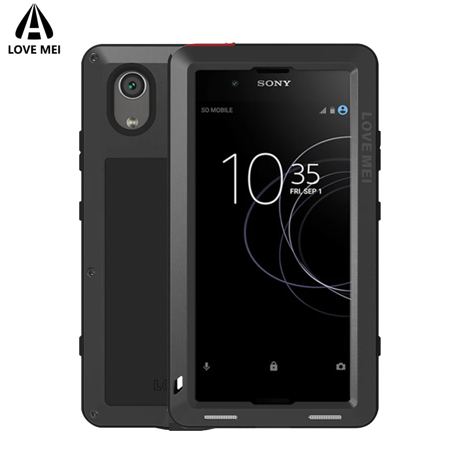 

Love Mei Metal Armor Shockproof Case For Sony Xperia XA1 Plus Cover Aluminum Waterproof Case For Sony Xperia XA1 Plus (5.5 inch)
