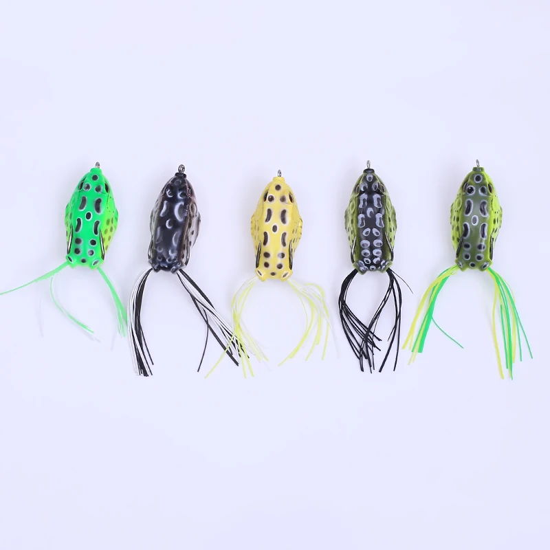 fishing lure Mixed 5 models fishing tackle 5 color 5.5cm/13g Minnow lure Crank Lures Mix fishing bait Frog Fishing lures
