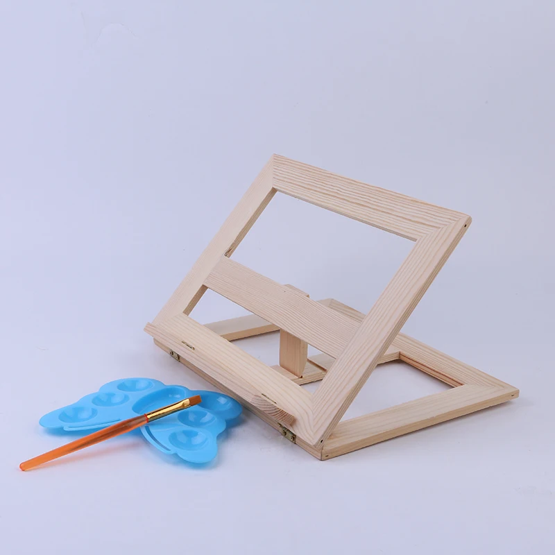 26X20cm Art Painting Desktop Box Easel Frame Foldable Easel Drop leaf