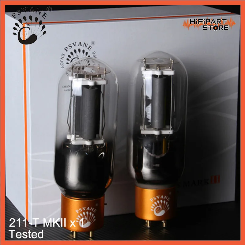 

1pc PSVANE 211-T MK II Valve Tested Tube amplifier accessories Repalce Golden Voice Shuguang Fullmuisc GE VT4C 211-T 211