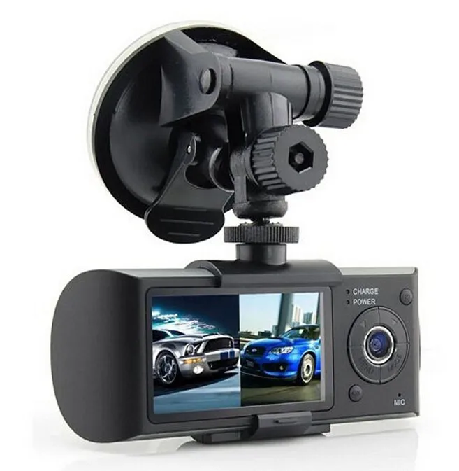 

2.7inch Dual Lens Car DVR X3000 R300 Dual with GPS G-Sensor Camcorder 140 Degree Wide Angle Car DVR Camera Recorder