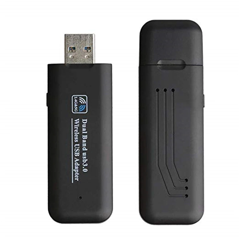 USB адаптер KuWFi AC1200 беспроводной 3 0 Мбит/с 1200 ГГц 5 8 ГГц|Сетевые карты| |