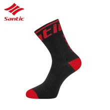 Santic велосипедные носки 3 пар/лот мужские и женские дышащие баскетбольные футбольные спортивные велосипедные носки Calcetines Ciclismo